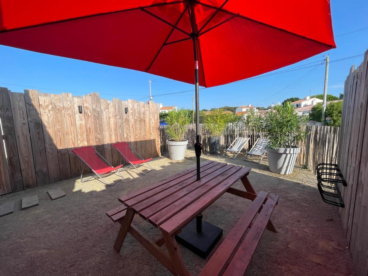 Noirmoutier - Petite Maison 500M Plage Sableaux Dış mekan fotoğraf